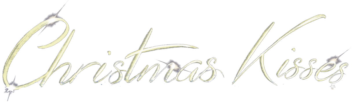 Christmas kisses title logo